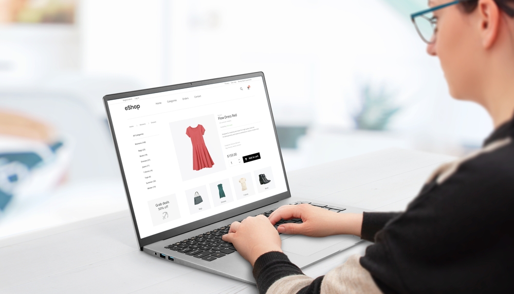 ecommerce website with schema markup