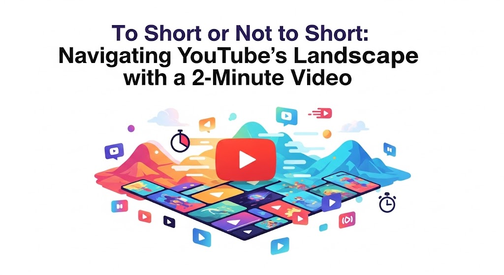 To Short or Not to Short: Uploading a 2 Minute YouTube Video